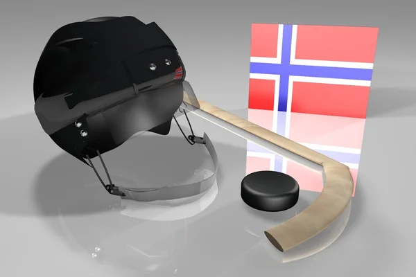 Norway Hockey — Stock Photo, Image