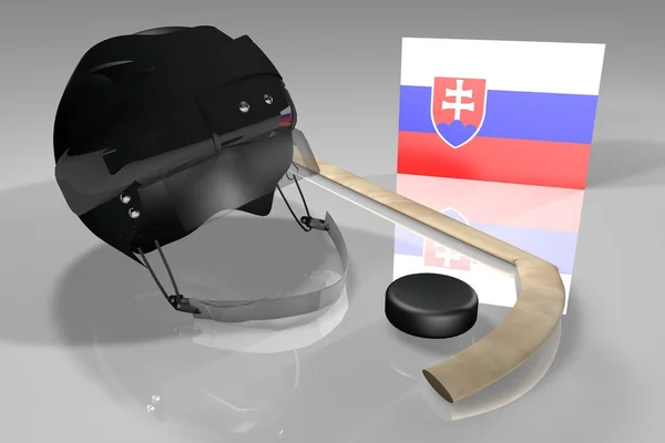 Slovakia Hockey — Stock Photo, Image