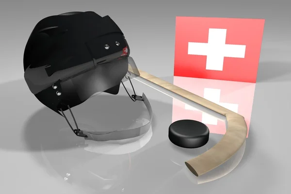 Swiss Hockey — Stock Photo, Image