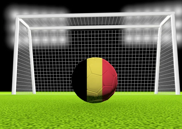 Piłka nożna Belgia — Zdjęcie stockowe