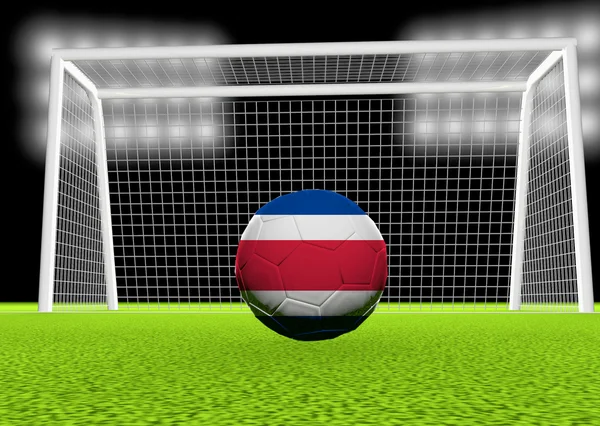 Soccer Costarica — Stock Photo, Image