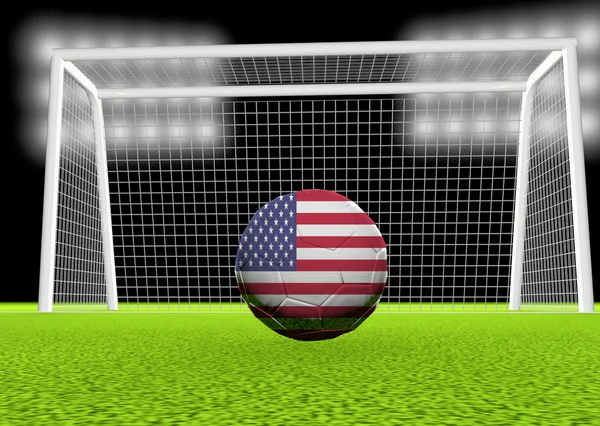 Fútbol Estados Unidos — Foto de Stock