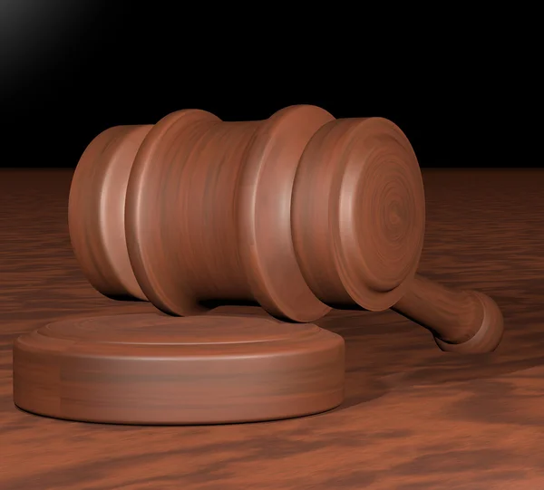 Judge gavel — Stock Photo, Image