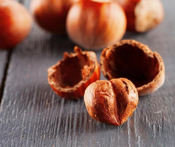 Hazelnuts — Stock fotografie