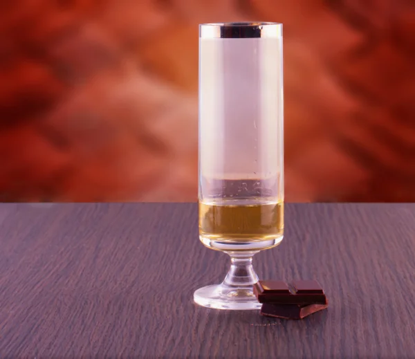 Whisky e chocolate — Fotografia de Stock