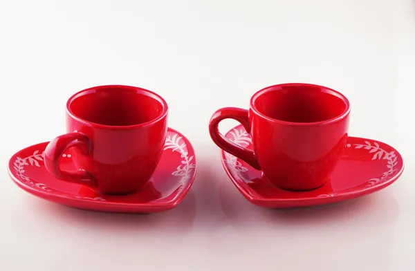 Red cups — Stock Photo, Image