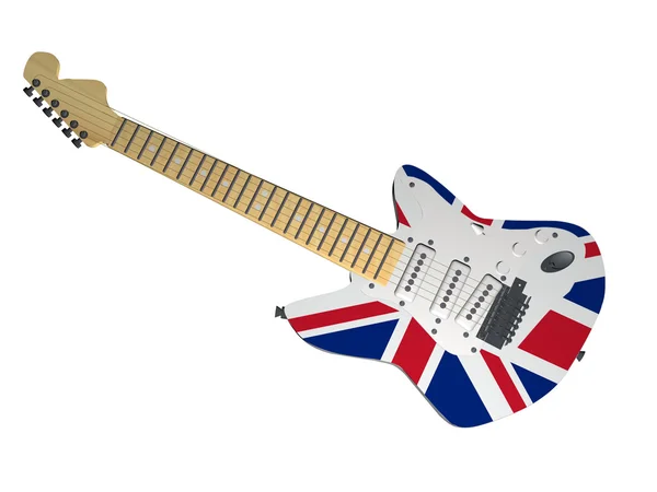 UK gitarr — Stockfoto