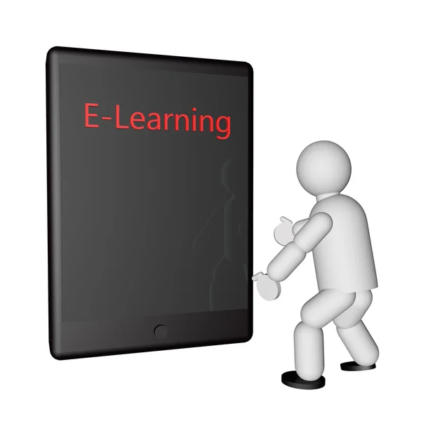 E-Learning — Stockfoto