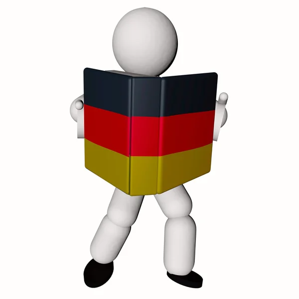 Niemiecki książki — Zdjęcie stockowe