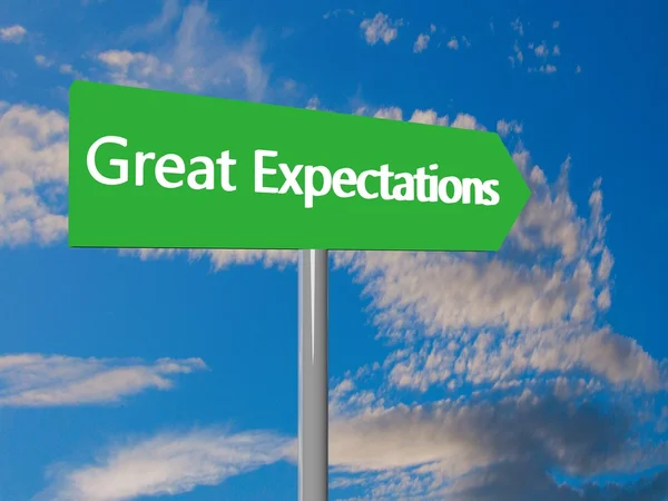 Great expectations — Stock Photo, Image