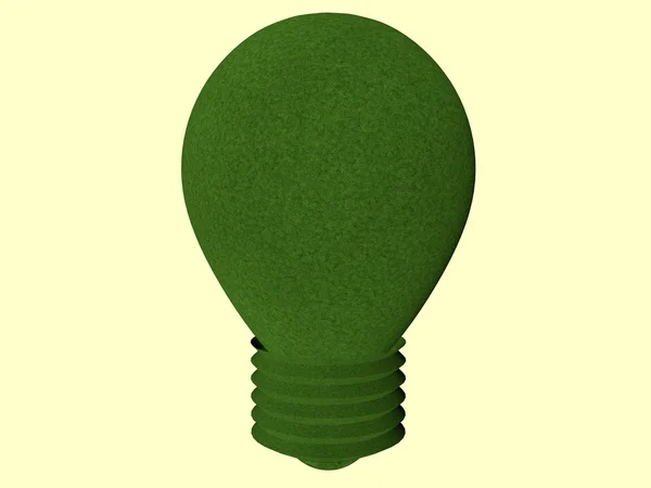 Green bulb — Stock Photo, Image