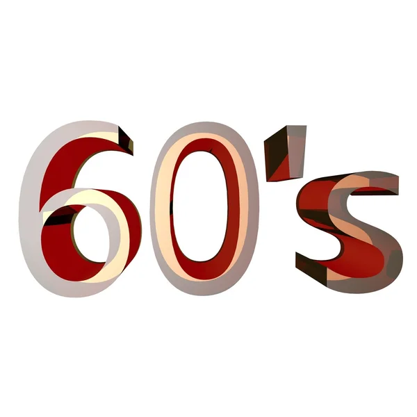 60 's — Fotografia de Stock