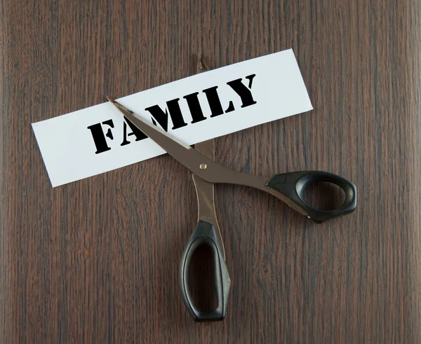 Tagliare la famiglia — Foto Stock