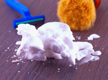 Shaving foam clipart