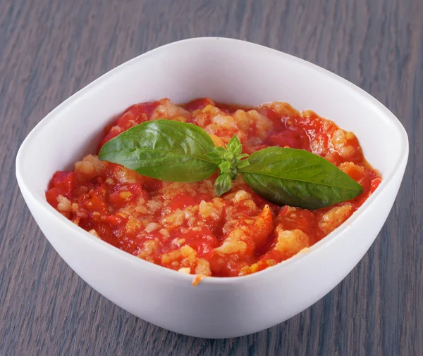 Pappa al pomodoro — Stockfoto