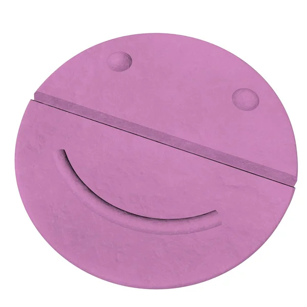 Smiling pill — Stock Photo, Image