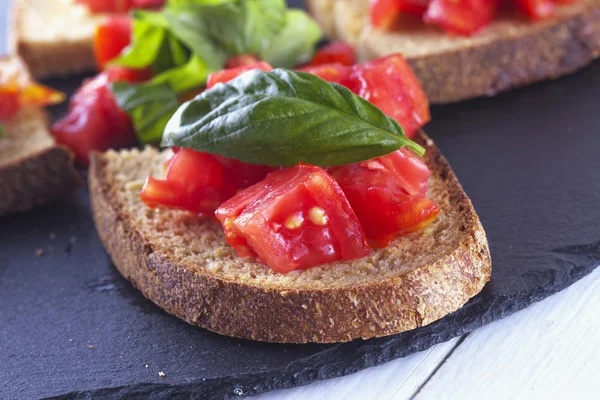 Bruschetta — 图库照片