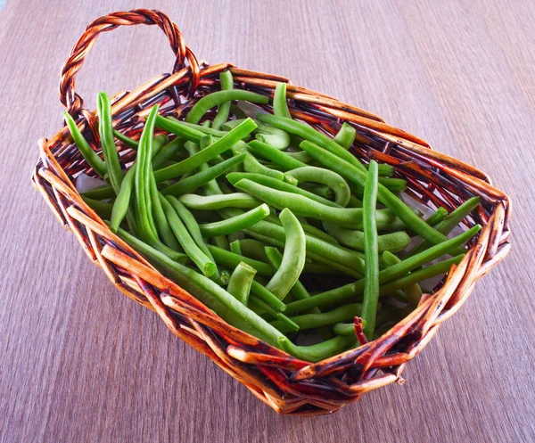 Groene bonen — Stockfoto