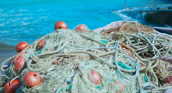 Рыбные сети — стоковое фото