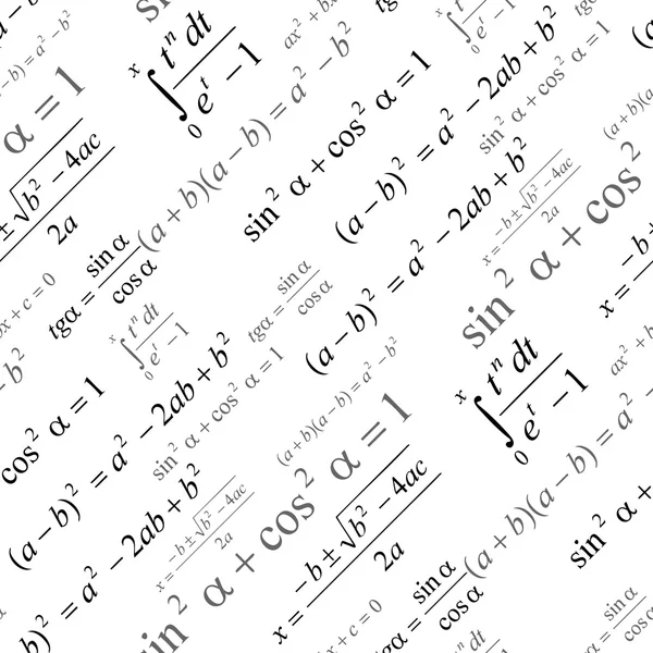 Sömlös matematiska mönster — Stock vektor