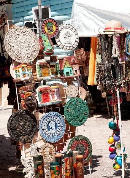 Mercado ao ar livre em Belize — Fotografia de Stock