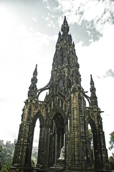 Monumento a Scott Edimburgo —  Fotos de Stock