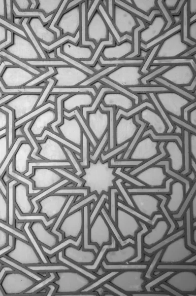 Patrón encontrado en la Mezquita El Hassan — Foto de Stock
