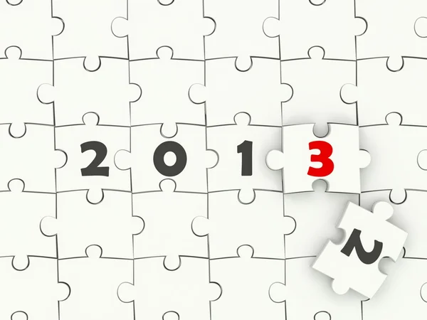 Símbolo de Ano Novo 2013 — Fotografia de Stock