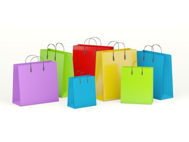 Grup alışveriş torbaları