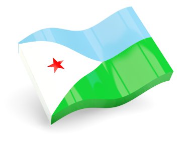 3D Cibuti bayrağı
