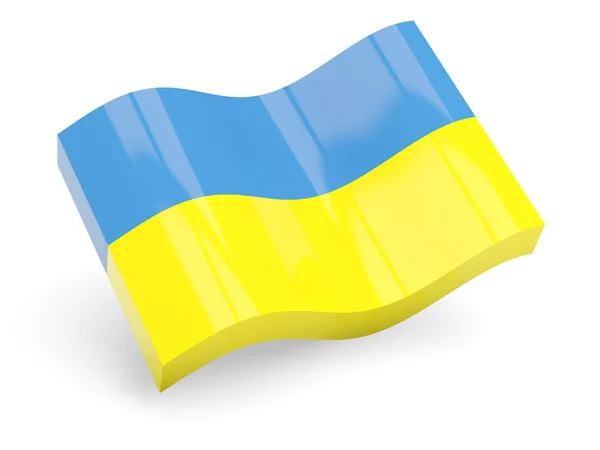 우크라이나의 3d 기 — 스톡 사진