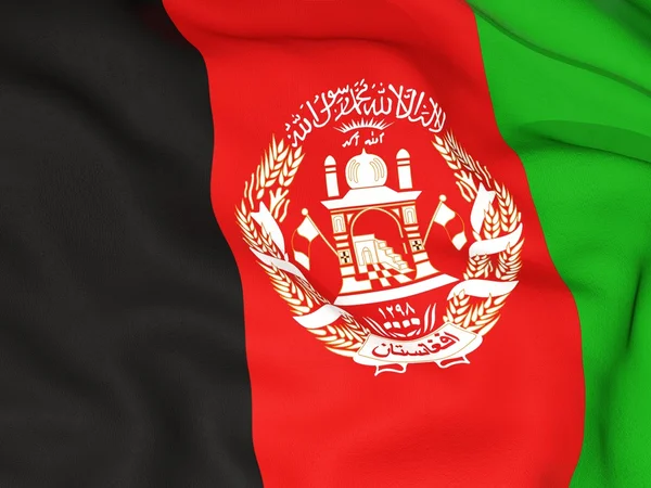 Vlag van afghanistan — Stockfoto