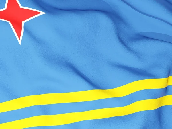 Flag of aruba — Stock Photo, Image