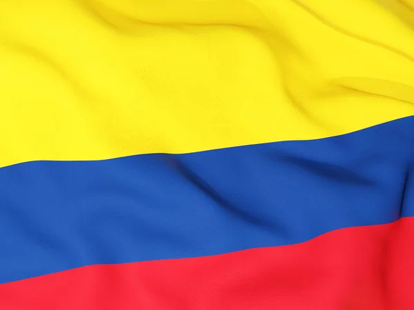Colombias flagga — Stockfoto