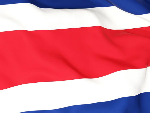 Flag of costa rica — Stock Photo, Image