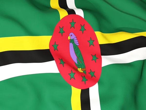 Bandiera di dominica — Foto Stock