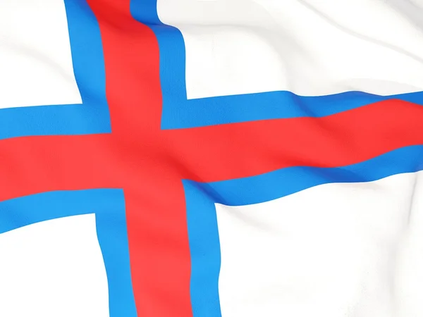 Flag of faroe islands — Stock Photo, Image