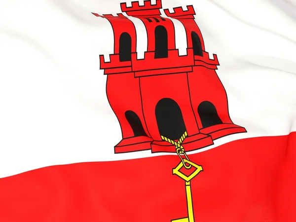 Bandeira de Gibraltar — Fotografia de Stock