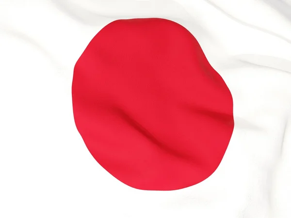 Drapelul Japoniei — Fotografie, imagine de stoc