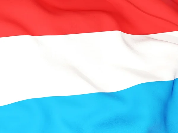 Flagge Luxemburgs — Stockfoto