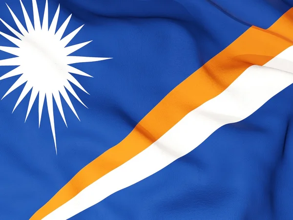 Bandiera delle Isole Marshall — Foto Stock