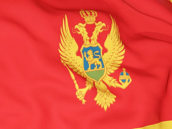 モンテネグロの国旗 — ストック写真