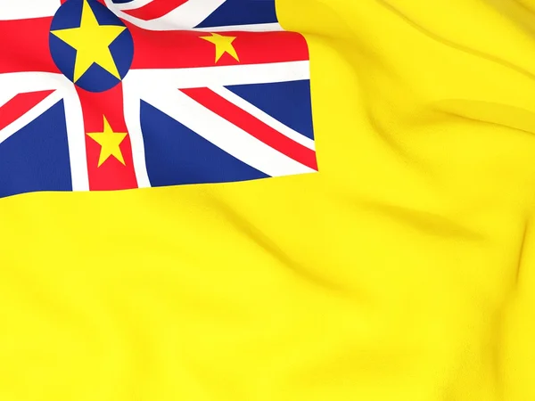 Flaga niue — Zdjęcie stockowe