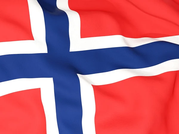 Bandera de Noruega — Foto de Stock