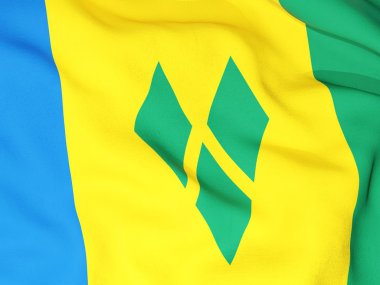 saint vincent ve Grenadinler bayrağı