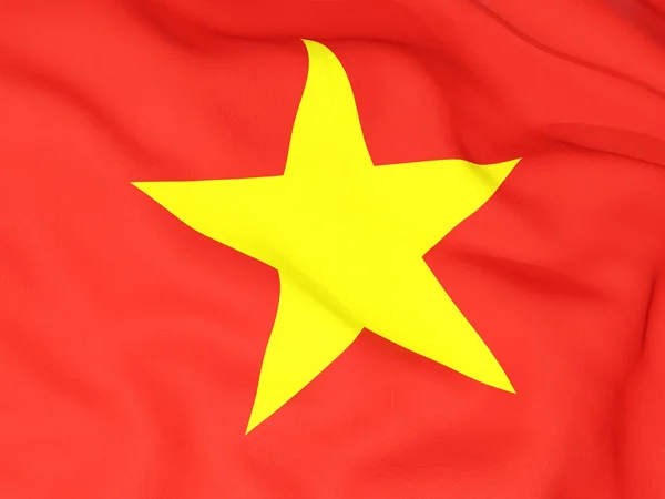 Flagga vietnam — Stockfoto