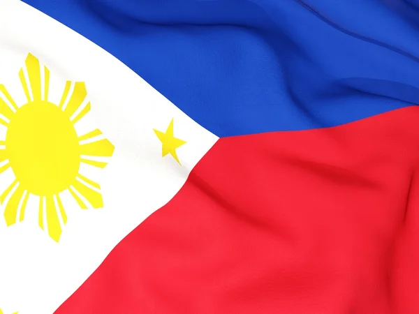 Bandera de philippines — Foto de Stock