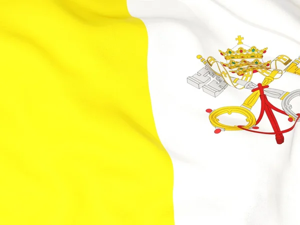 Flag of vatican city — Stock Photo, Image