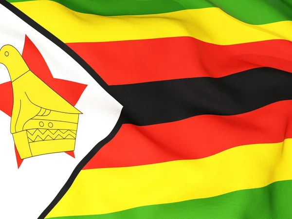 Flag of zimbabwe — Stock Photo, Image