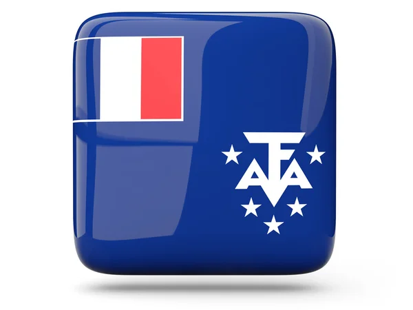 Square icon of french southern territories
